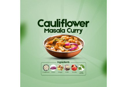 Instant Cauliflower Masala Curry Kit